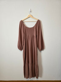 Cotton Gauze Maxi Dress (M)