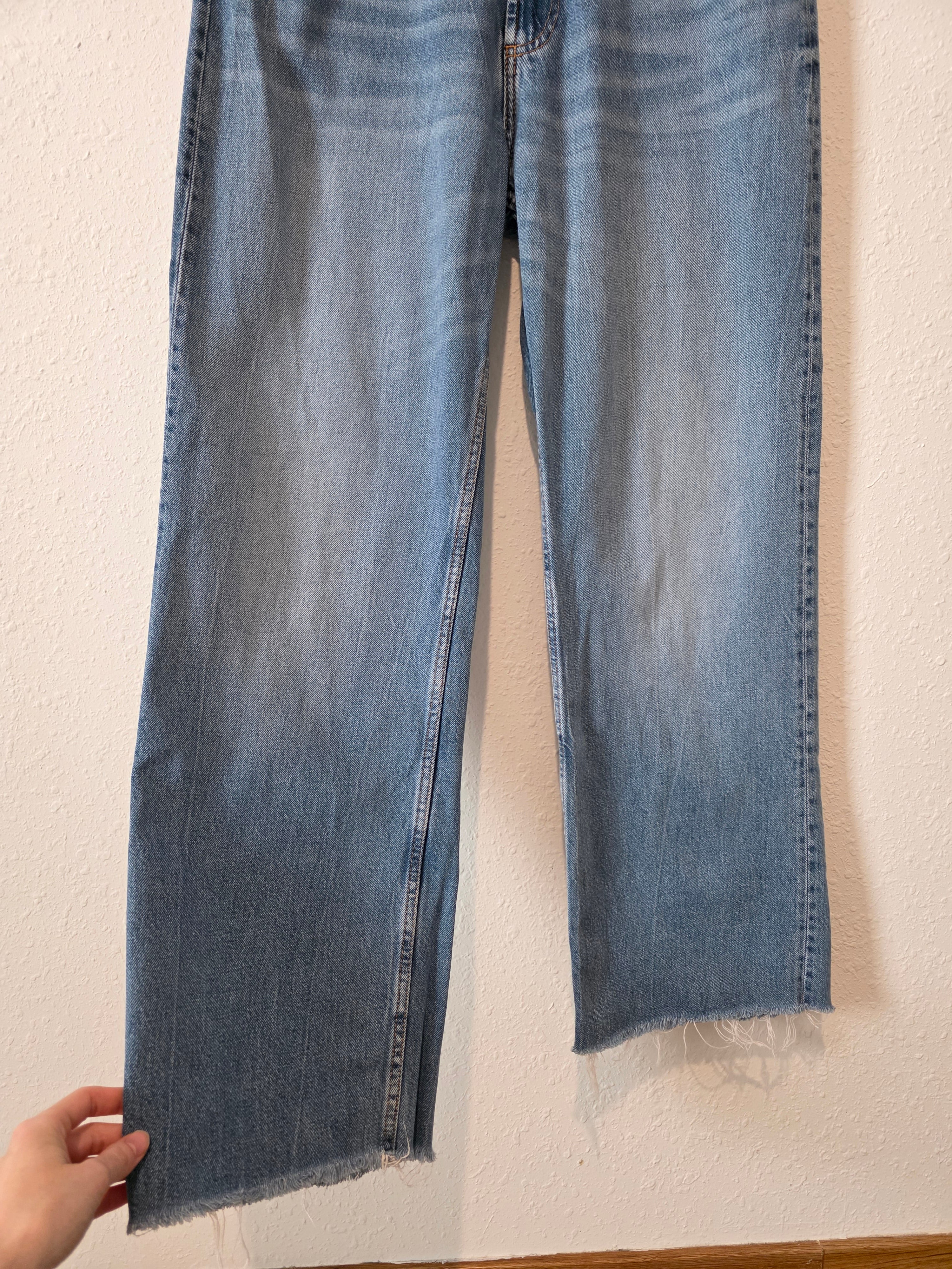 Zara Relaxed Wide Leg Jeans (14)