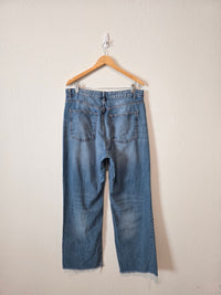 Zara Relaxed Wide Leg Jeans (14)