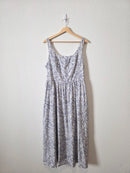 Arula Floral Printed Midi Dress (XL)