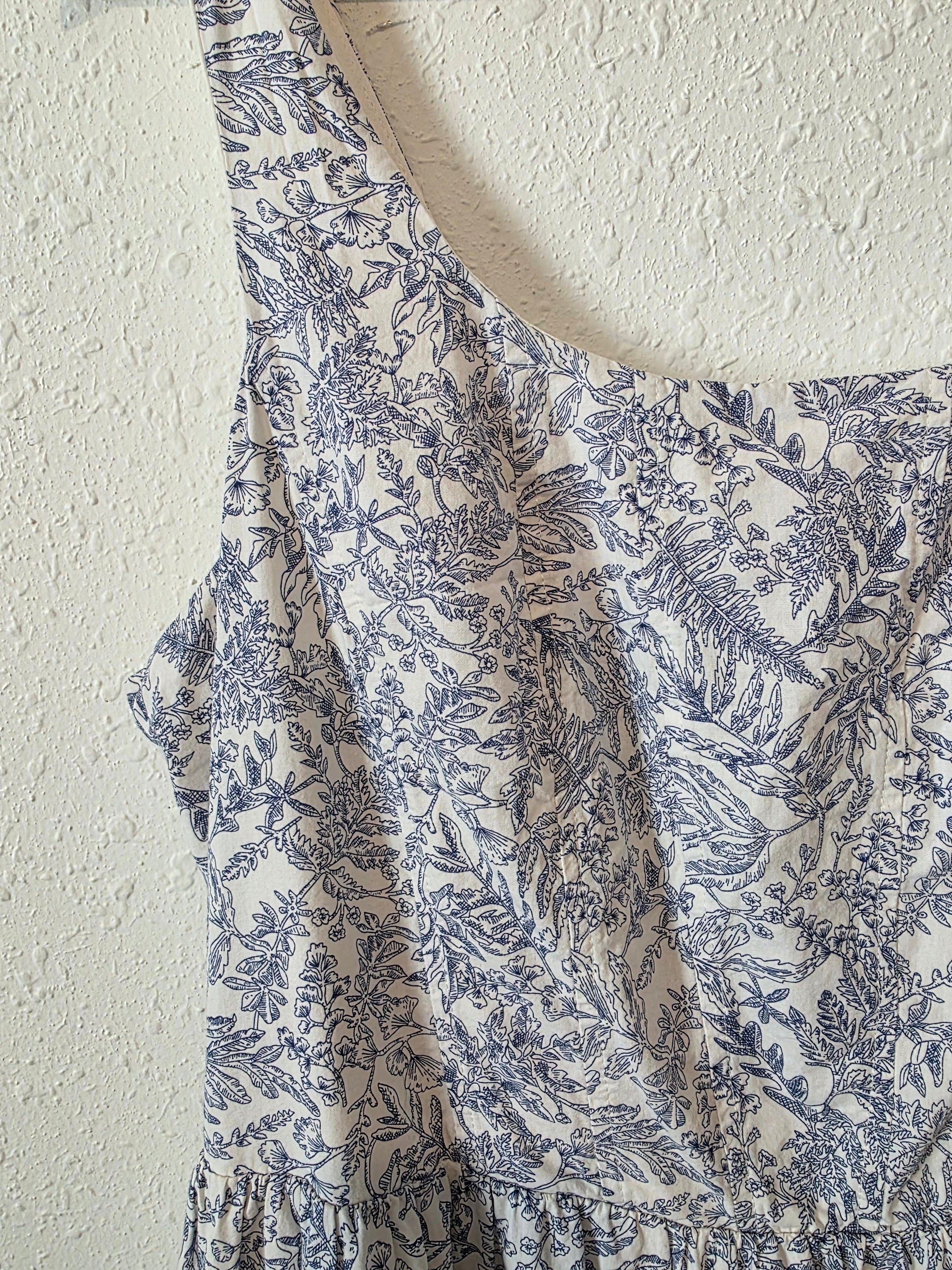 Arula Floral Printed Midi Dress (XL)