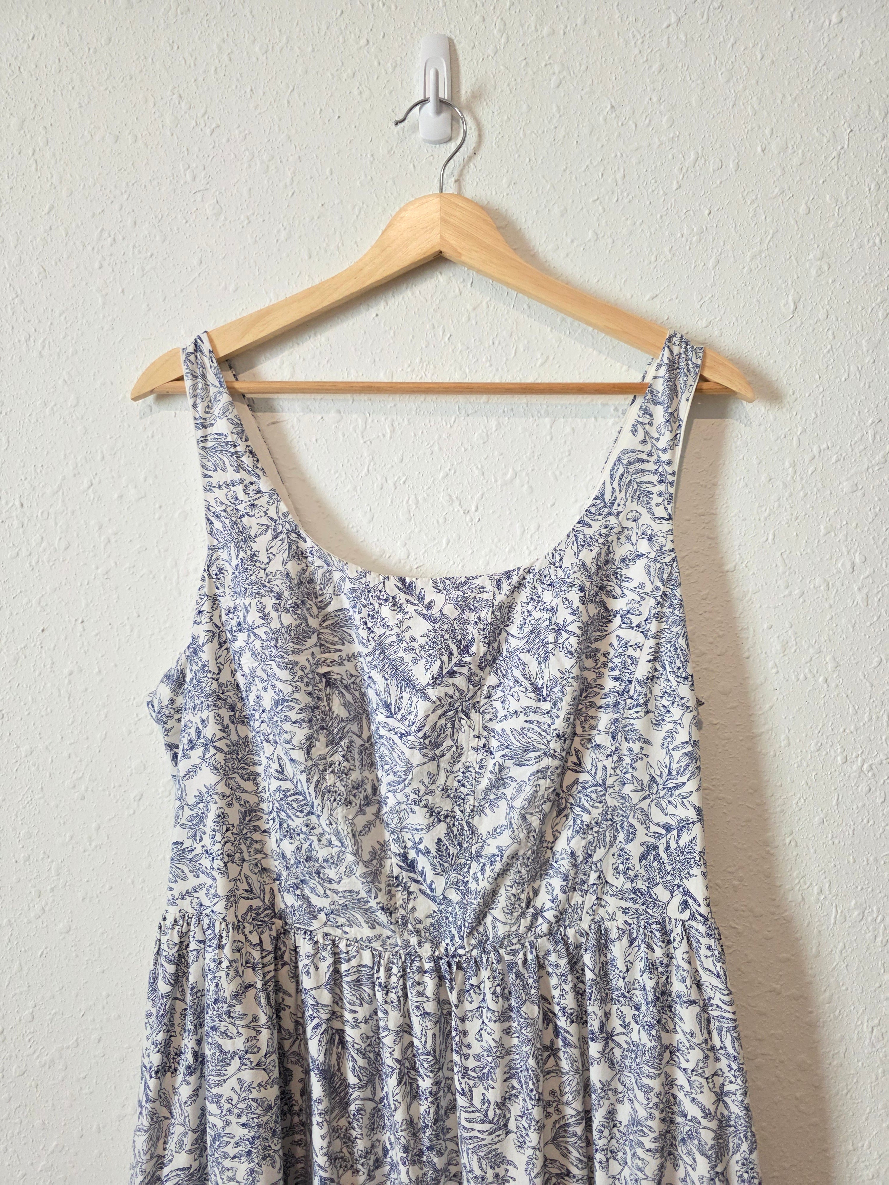 Arula Floral Printed Midi Dress (XL)