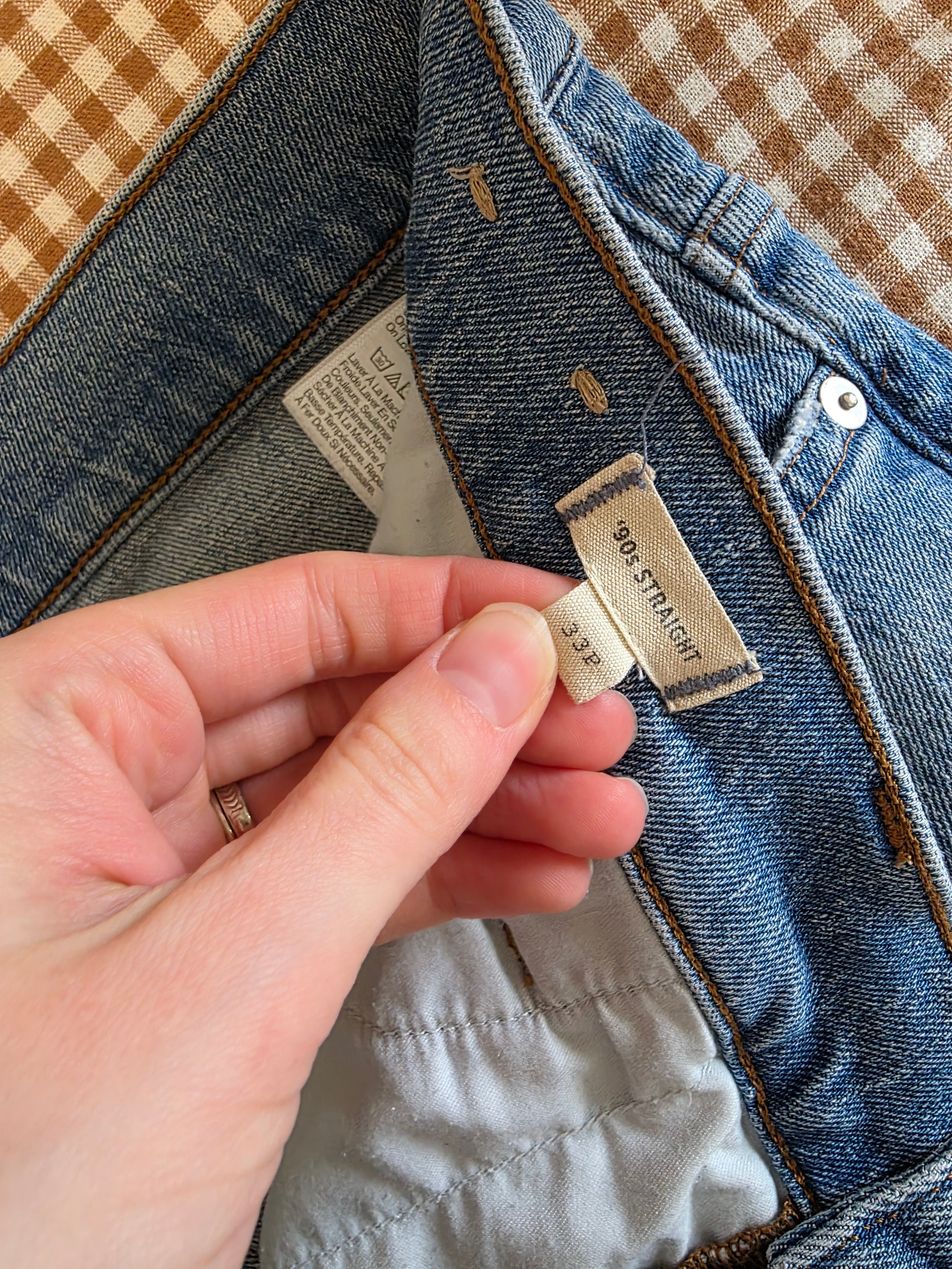 Madewell 90s Straight Jeans (33P)