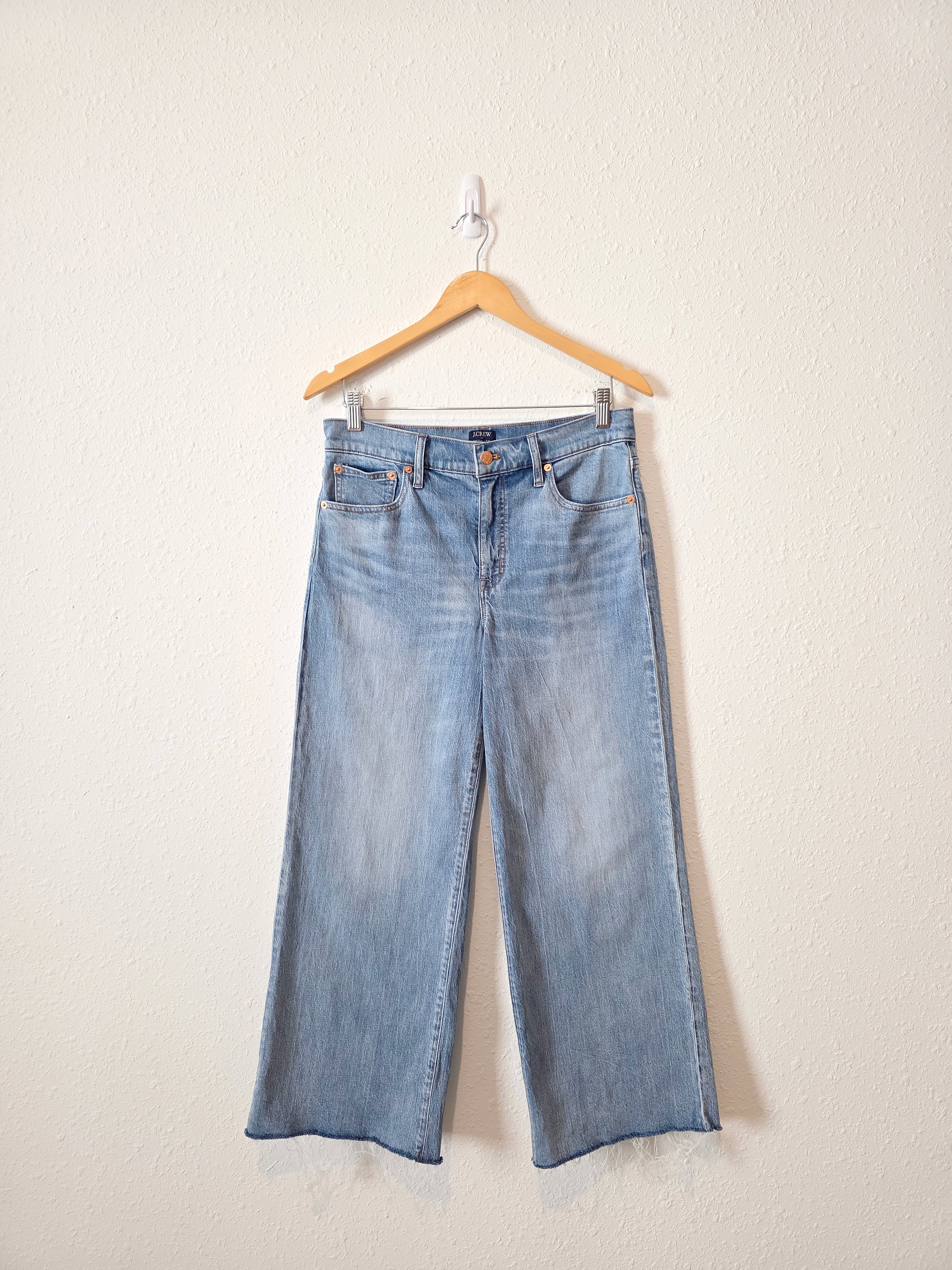 J.Crew Wide Leg Crop Jeans (28)