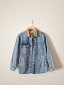 Oversized Denim Shirt Jacket (XS)