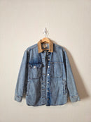 Oversized Denim Shirt Jacket (XS)