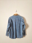 Oversized Denim Shirt Jacket (XS)