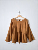 Madewell Textured Babydoll Top (M)