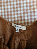 Madewell Textured Babydoll Top (M)