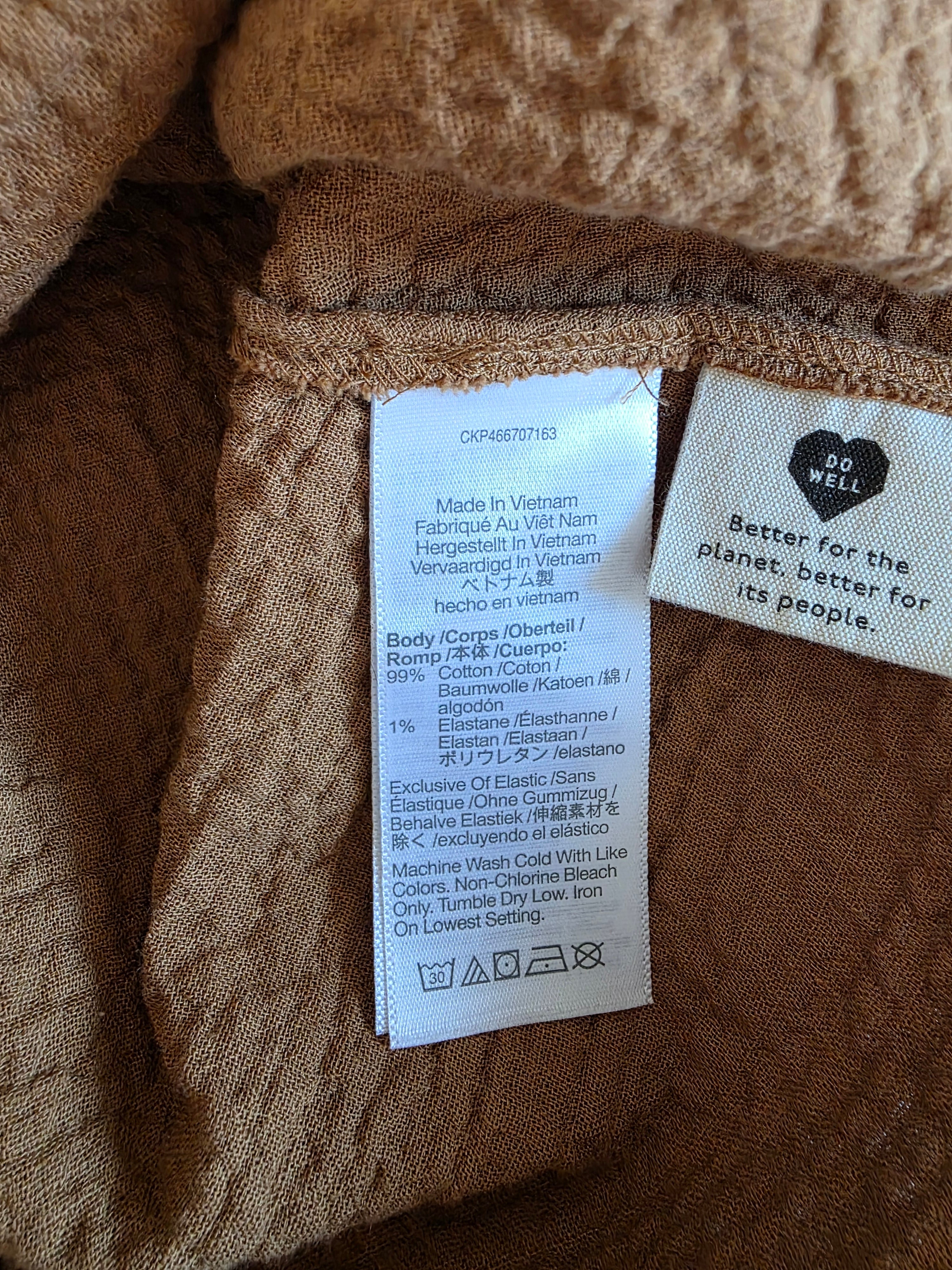 Madewell Textured Babydoll Top (M)