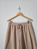Mustard Seed Striped Wide Leg Pants (L)