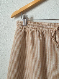 Mustard Seed Striped Wide Leg Pants (L)