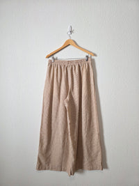 Mustard Seed Striped Wide Leg Pants (L)