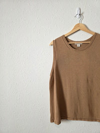 Silk Cotton Blend Tank (2X)