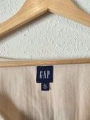 Gap Cotton Gauze Puff Sleeve Top (L tall)