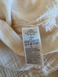 Gap Cotton Gauze Puff Sleeve Top (L tall)