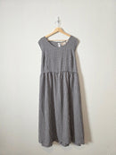 Vintage Gingham Midi Dress (3X)