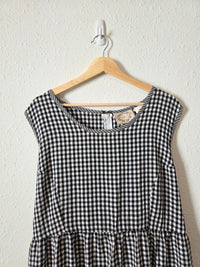 Vintage Gingham Midi Dress (3X)