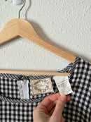 Vintage Gingham Midi Dress (3X)