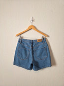 Relaxed Denim Midi Short (27)