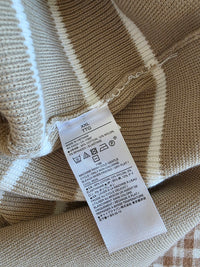 Banana Republic Striped Boatneck Tank (XXL)