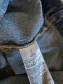 Denim Short Sleeve Mini Dress (S)