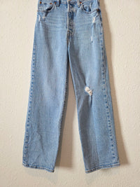 Levi's Ribcage Straight Jeans (25)