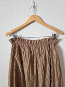 J.Crew Crinkled Midi Skirt (S)