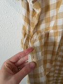 Hayden Mustard Cotton Midi Dress (2X)