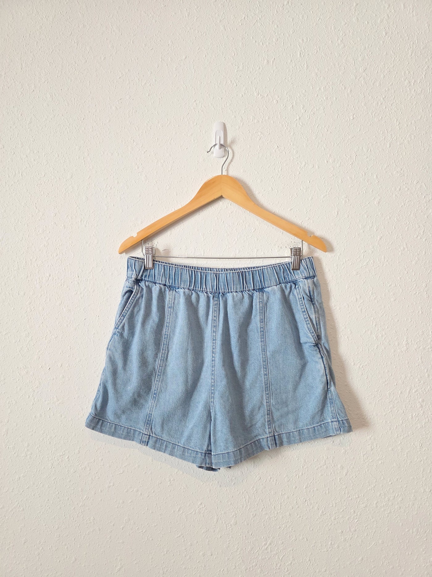 Madewell Easy Pull On Denim Shorts (M)