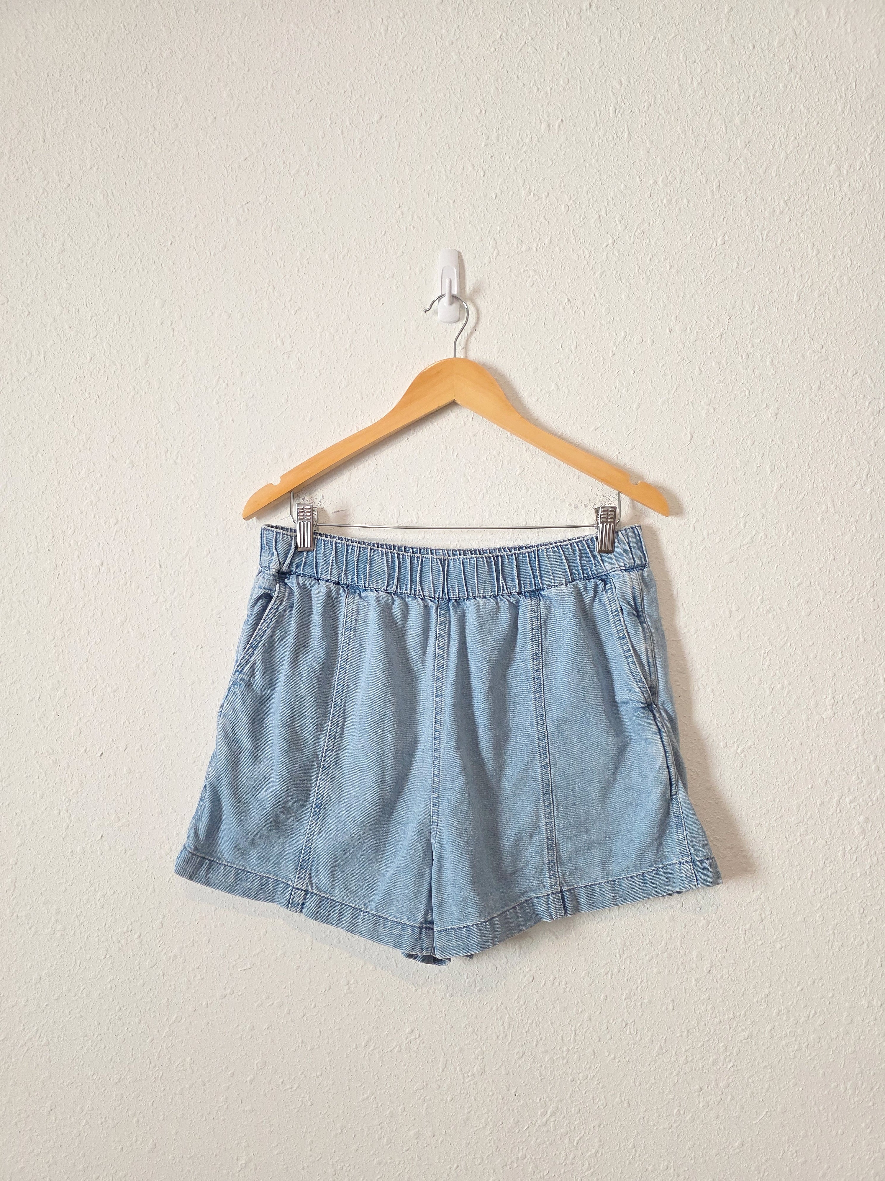 Madewell Easy Pull On Denim Shorts (M)