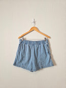 Madewell Easy Pull On Denim Shorts (M)