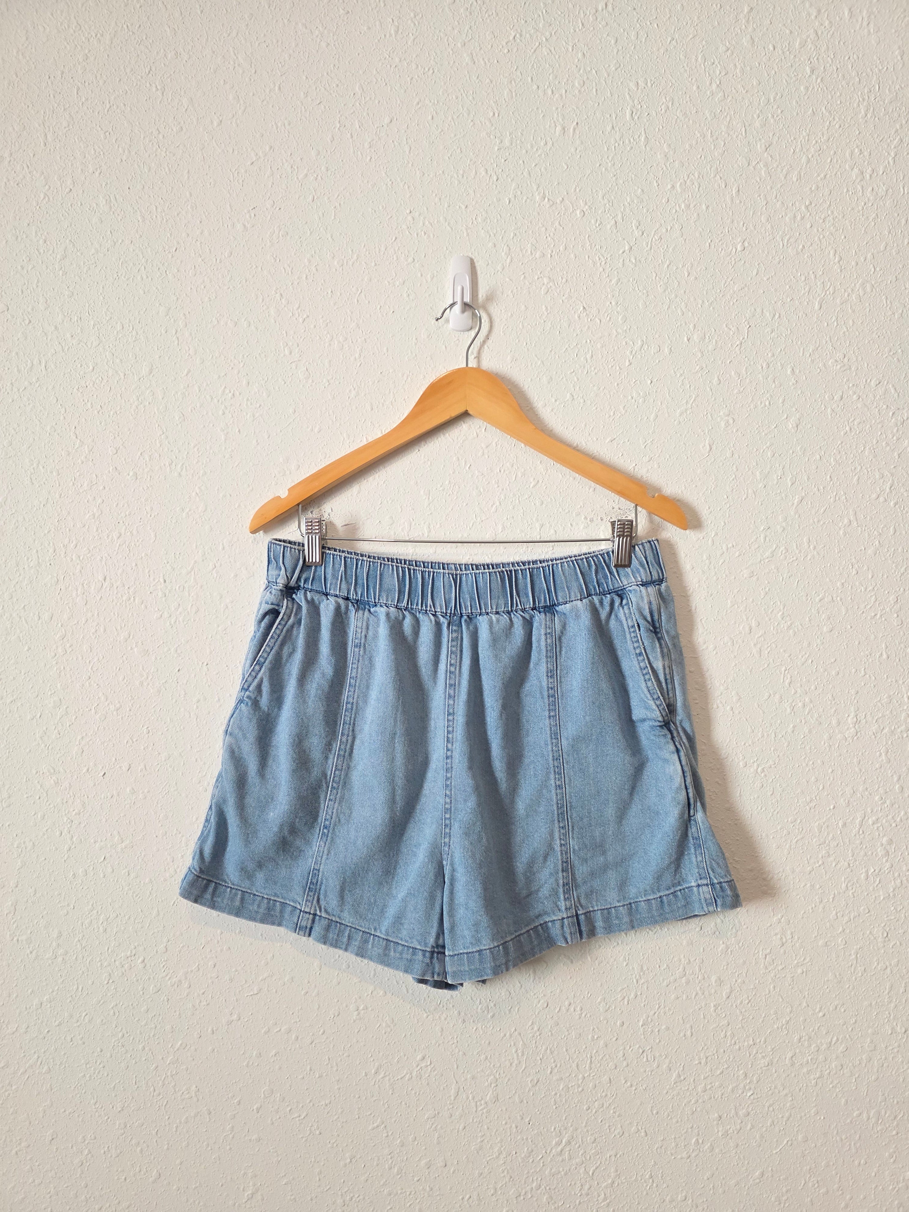 Madewell Easy Pull On Denim Shorts (M)