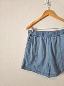 Madewell Easy Pull On Denim Shorts (M)