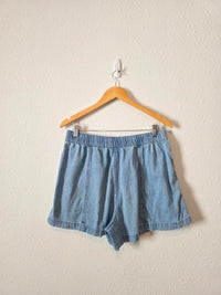 Madewell Easy Pull On Denim Shorts (M)