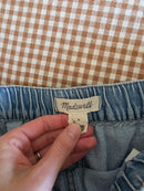 Madewell Easy Pull On Denim Shorts (M)