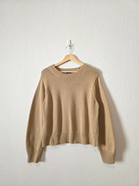 Gap Neutral Cotton Sweater (L)