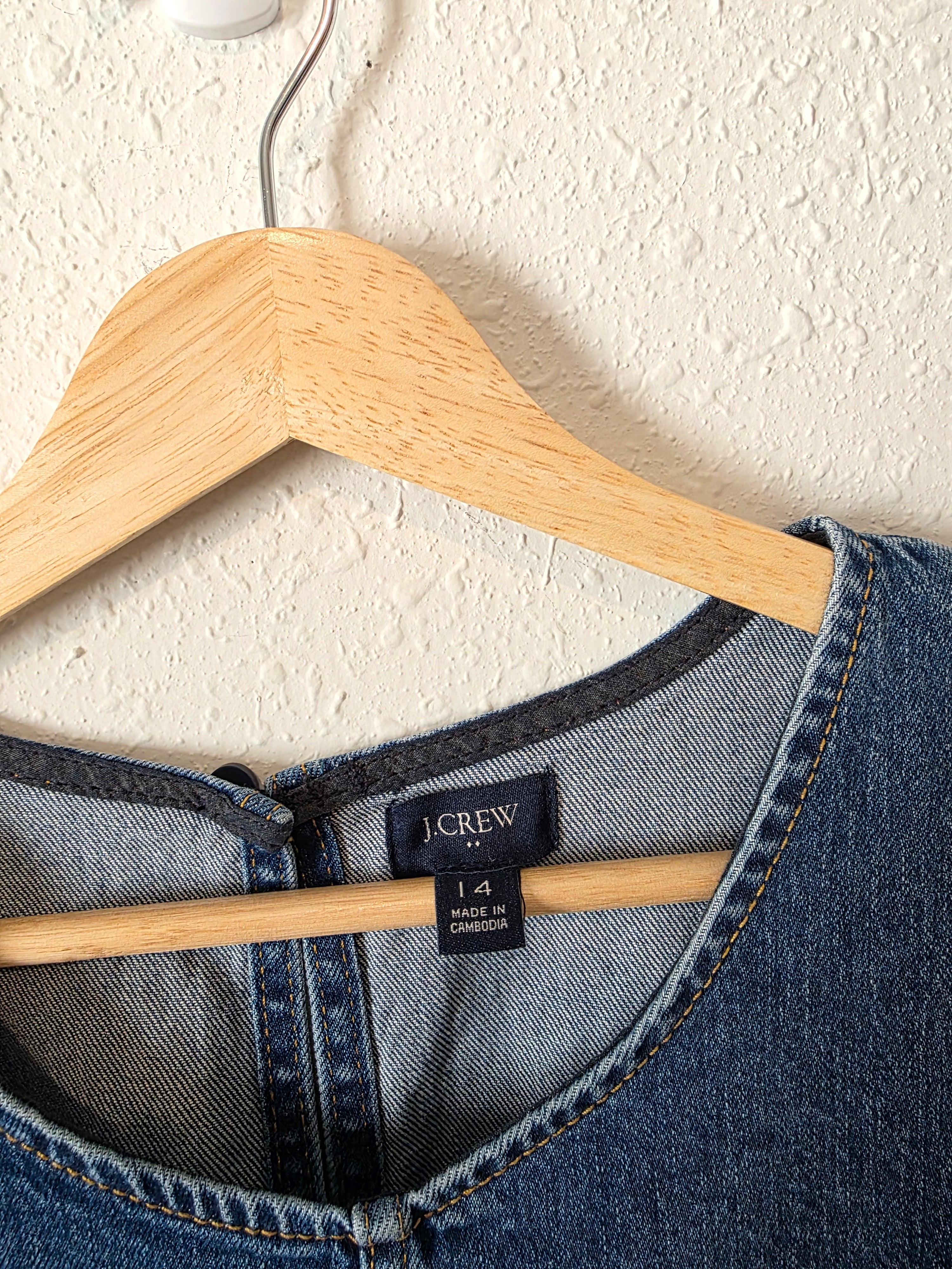J.Crew Denim Mini Dress (14)