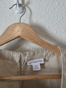 Oat Linen Cotton Boxy Tank (XS)