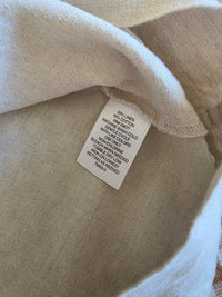 Oat Linen Cotton Boxy Tank (XS)