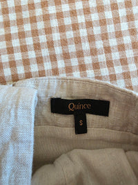 Quince Linen Square Neck Tank (S)