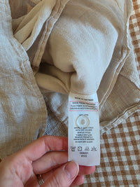 Quince Linen Square Neck Tank (S)