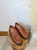 Aldo Brown Leather Loafers (8)