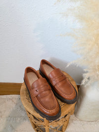 Aldo Brown Leather Loafers (8)