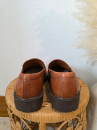 Aldo Brown Leather Loafers (8)
