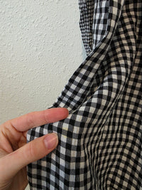 Vintage Gingham Midi Dress (3X)