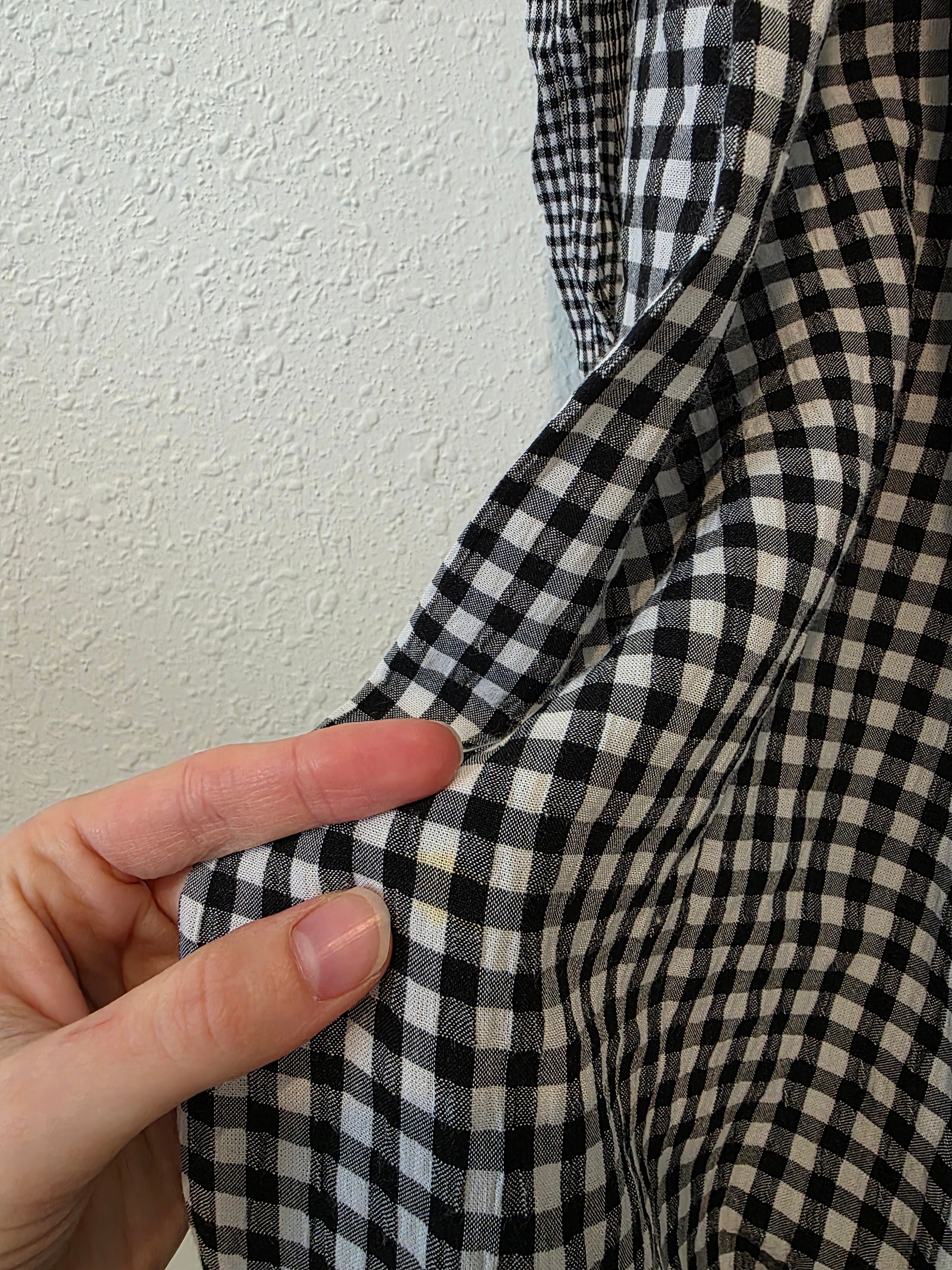 Vintage Gingham Midi Dress (3X)