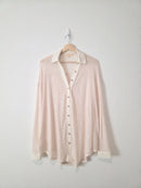 Listicle Oversized Button Up (XL)