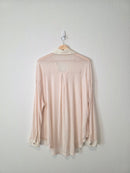 Listicle Oversized Button Up (XL)