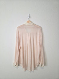 Listicle Oversized Button Up (XL)